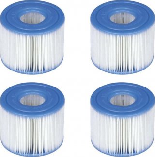 4 x Intex Spa Jacuzzi Filter S1 Onderhoud + Serviceboek Djust A Ding
