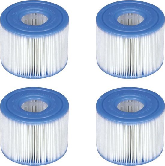 4 x Intex Spa Jacuzzi Filter S1 Onderhoud + Serviceboek Djust A Ding