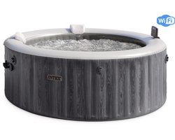 Intex PureSpa Greywood Bubble Deluxe 4 persoons - WiFi