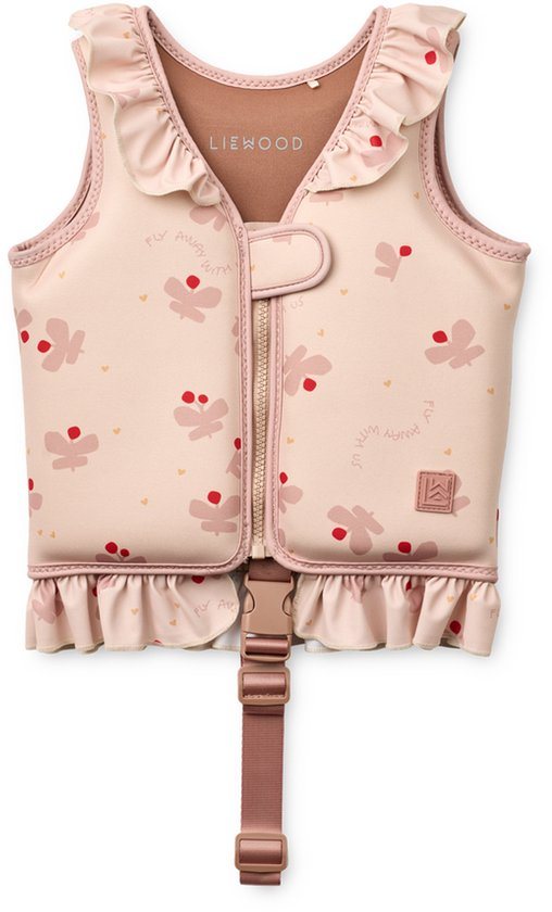 Liewood - Dove - Zwemvest - Butterfly / Apple blossom - 11/15 KG