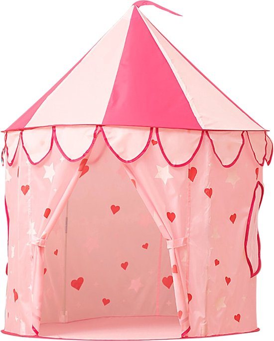 Gofun Heavenly Hearts Speeltent - Voor Kinderen Vanaf 3 Jaar - Buiten en Binnen - Speeltentje - Voor meisjes - Roze