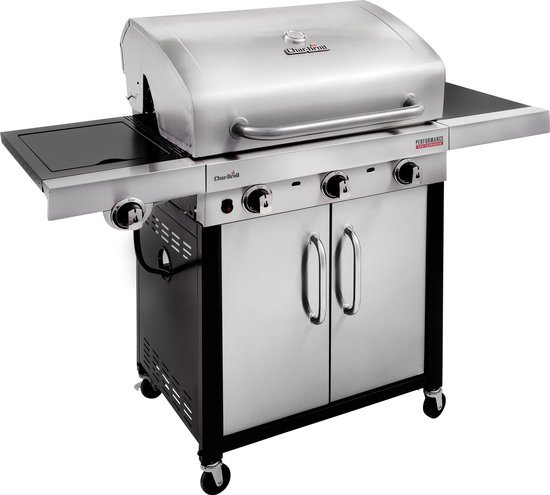 Char-Broil New Performance Gas Grillbarbecue - 3 Branders - TRU-Infrared™ Technologie - RVS