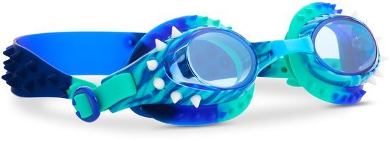 BLING2O Zwembril Kinderen - Dino - Duikbril - Anti-Fog - Uv-Protect - Blauw