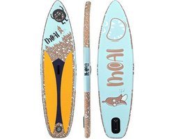 MOAI Kids SUP Board 8'2 - 250cm - lichtgewicht - voor jonge avonturiers