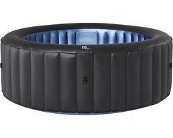 MSPA - Opblaasbare Jacuzzi voor 6 a 7 volwassenen - Luxe Spa 2026 - Verwarmde hottub met bubbels - Bubbelbad - Inclusief afstandsbediening, afdekzeil, schoonmaak filters, aansluitstuk, opblaasslang, verlichting en ingebouwde pomp - Jacuzzi - Welness