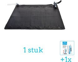 Intex Solar Mat - Zwembad Verwarming - 28685 - 1 stuks - Voordeelverpakking - Inclusief WAYS Reparatiesetje (1 stuks) - Verwarming voor Zwembad - Zonneverwarming - Zwembadverwarming - Geschikt voor alle filterpompen met 32 en 38 mm