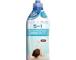 BSI - Aqua Pur 5 in 1 - Alles-in-één formule voor een optimale waterkwaliteit in de spa - 1 L