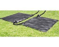 Intex Verwarmingsmat op zonne-energie 2 st 1,2x1,2 m PVC zwart 28685