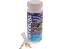 Interline Zwembad Interline zwembad teststrips 2-in-1 voor chloor- en pH-waarden
