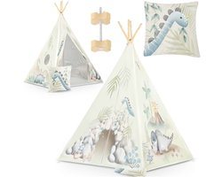 Nukido Tipi Tent voor Kinderen – Met Dino's
