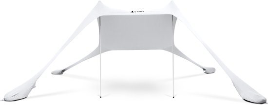 G-RAFFA Strandtent & Schaduwdoek (2x2m)– Snel Opgezet, Lichtgewicht & UPF 50+ Zonnescherm