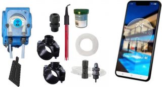 POOLTRONICS WIFI - Automatische chloor dosering pomp voor zwembad waterbehandeling