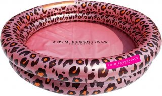 Swim Essentials | Rosé/Goud Panterprint Baby Zwembad Ø 60 cm