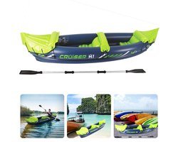Opblaasbare Kayak - Kajak - 2-Persoons - Belastbaar tot 160kg - Inclusief Peddel en Reparatiekit - 325cm - Inclusief EBOOK