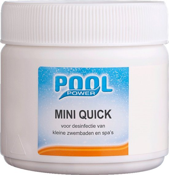 Pool Power Mini Quick Desinfectiemiddel voor Zwembaden - 180 tabletten