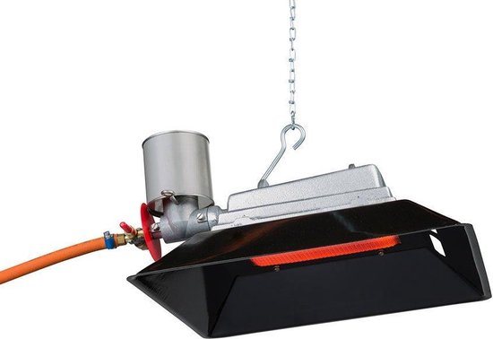 Gasolec S8 Terrasverwarmer - Infrarood Heater - 3500W - 50-190mBar Propaan Gas