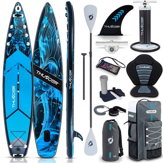 THUNDER BLUET SUP Board - Opblaasbaar - 365 cm - Complete Set