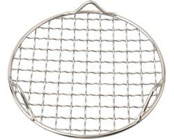 Rond Roestvrijstalen Grillrek 15 Cm Met Stabiele Voeten, Multifunctioneel Barbecue Gaas voor Koken Afkoelen en BBQ Accessoires