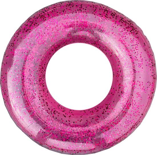 HydroSplash® - Opblaasbare Zwemband - Zwemring - Zwembad speelgoed - Floaties voor in het zwembad - Pink- Ø 90 cm