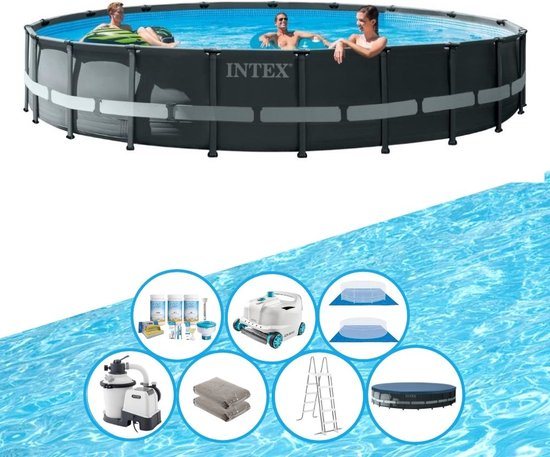 Intex Zwembad Ultra XTR Frame - Met accessoires - 610x122 cm