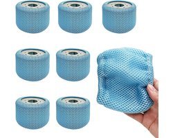 Dolaso 8 beschermingsnetjes-compatibel met filters-90 vervangende filters-spa-accessoires voor het zwembad