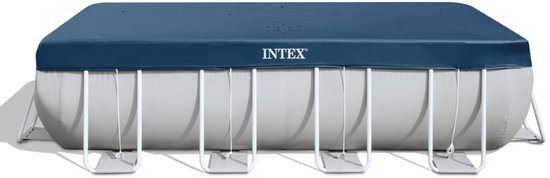Intex Frame Afdekzeil - 400x200 cm - Rechthoek - 28037 - Zwembad Afdekzeil - Zwembadhoes - Intex Afdekzeil - Zwembad Bescherming - Zwembad Afdekking