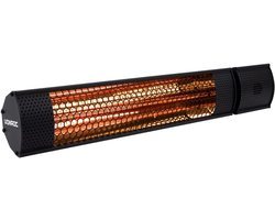 Terrasverwarming 2000W – Muur- of Plafondmontage – 2 Warmteniveaus – Inclusief Afstandsbediening