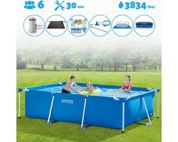 Intex Zwembad - Rechthoekig - 300 x 200 x 75 cm - Blauw