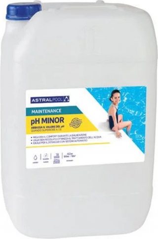 Aquaforte Astralpool 20 ltr vloeibare pH min