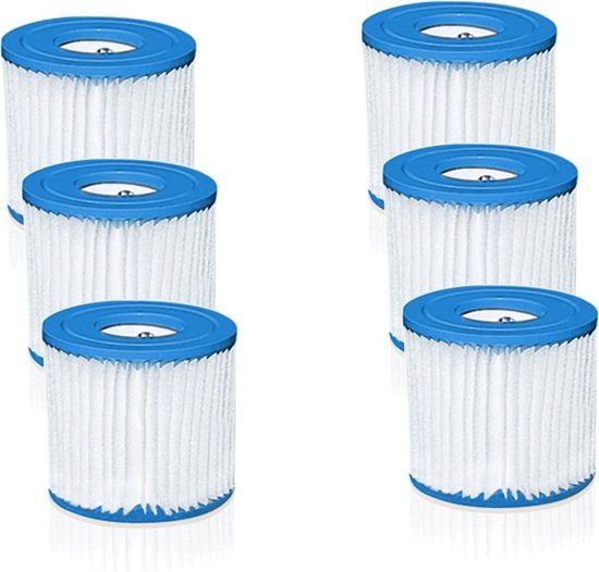 Intex Zwembad Filtercartridge Type H - 29007/29008 - 6 stuks