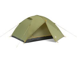 NOMAD® Jade Koepeltent 2 personen | Groen | Slechts 3KG | 2 Persoons Tent Met Binnentent | Waterdicht & Ventilerend | Incl Hoes