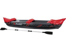Pure2Improve - Opblaasbare Kajak - 2-Persoons - Kajak - Kano - Watersport - Ontspanning - Outdoor - Zomer - Compact -Peddel - Makkelijk Te Gebruiken Opblaasbare Kajak!