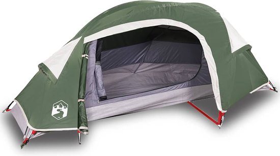 vidaXL - Koepeltent - 1-persoons - waterdicht - groen