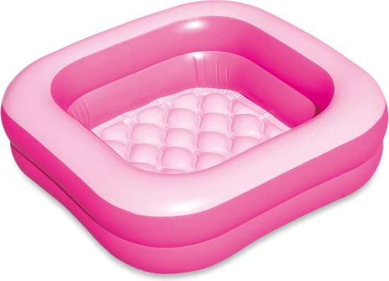 Summer Waves - Babyzwembad - Roze 86 x 86 x 25 cm