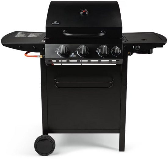 LANDMANN Gasgrill 3.1 maxX – Krachtige Gasbarbecue met Infrarood Zijbrander