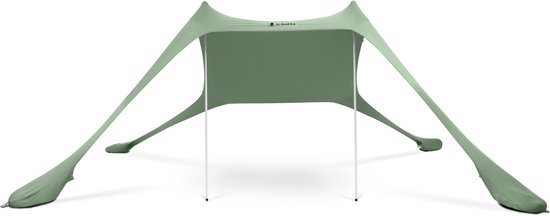 G-RAFFA Strandtent & Schaduwdoek (2x2m)– Snel Opgezet, Lichtgewicht & UPF 50+ Zonnescherm