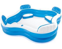 Intex Swim Center Family Lounge Pool - 229 x 229 x 66 cm - Opblaaszwembad