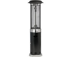 Bali OUTDOORS Lounge Terrasverwarmer 11kW - Staande Heater - Flameheater - incl. Gasdrukregelaarset 50 mbar & Slang 50 cm - Gas - Model SRPH84