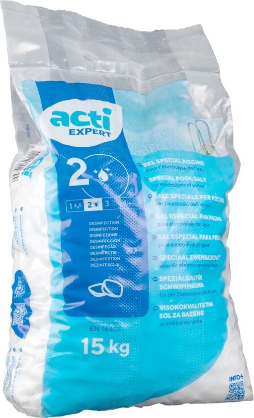 Acti Expert Zwembadzout elektrolyse verhogend