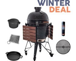 The Bastard Classic Large Winterdeal - Kamado Barbecue + Accessoires