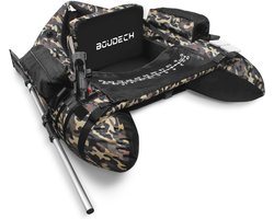 Opblaasbare Belly Boat Visboot 130cm - Dubbele Slang Veilig Vissen