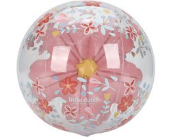 Little Dutch Pink Flowers 3D Figuur Strandbal