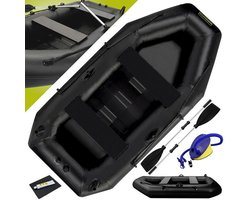 Eurocatch Hunter Inflatable Boat Sp 235 - Rubberboot - Opblaasboot - Visboot - 2.35m - Zwart