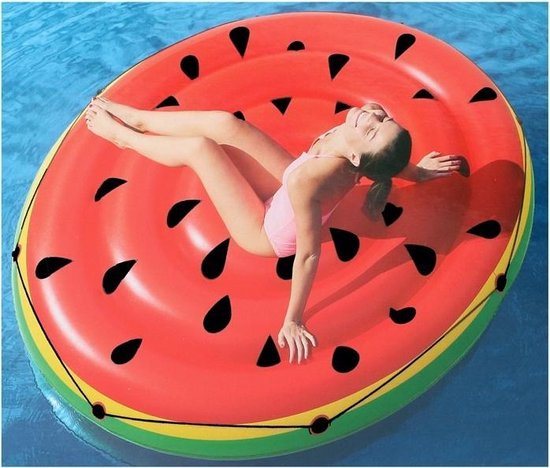 Bestway Opblaasbare Watermeloen Eiland (173 x 25 cm) - Opblaasfiguur