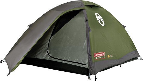 Coleman Darwin 3 Koepeltent - 3-Persoons - Groen