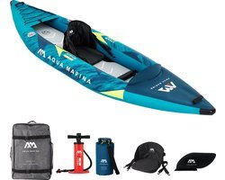 Aqua Marina Steam ST-312 kajak opblaasbaar - 1 persoons - voor beginnende kajakkers