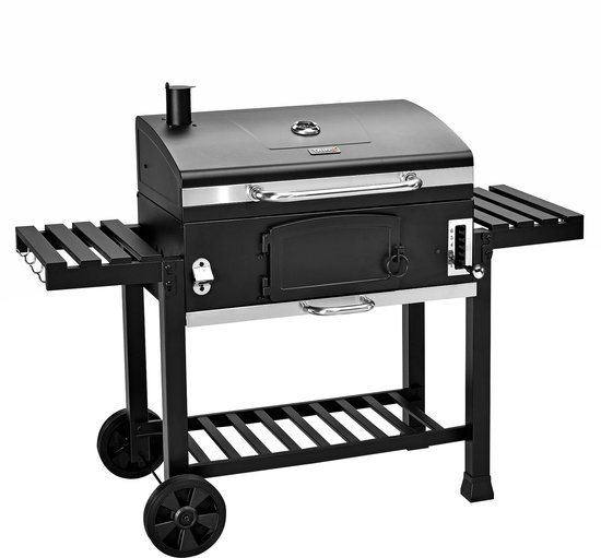 Taino HERO XXL houtskoolgrill - BBQ smoker houtskoolgrill met houtskoolrooster