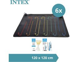 Intex - Zwembad verwarming - 6x Solarmat & WAYS Reparatieset en Teststrips