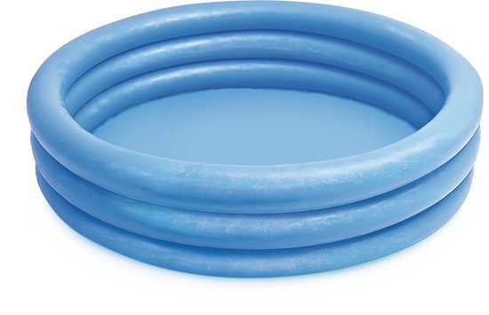 Intex Crystal Blue Opblaaszwembad - Ø 114 x 25 cm