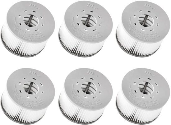 6 x MSpa filter Plus set 2020-2022